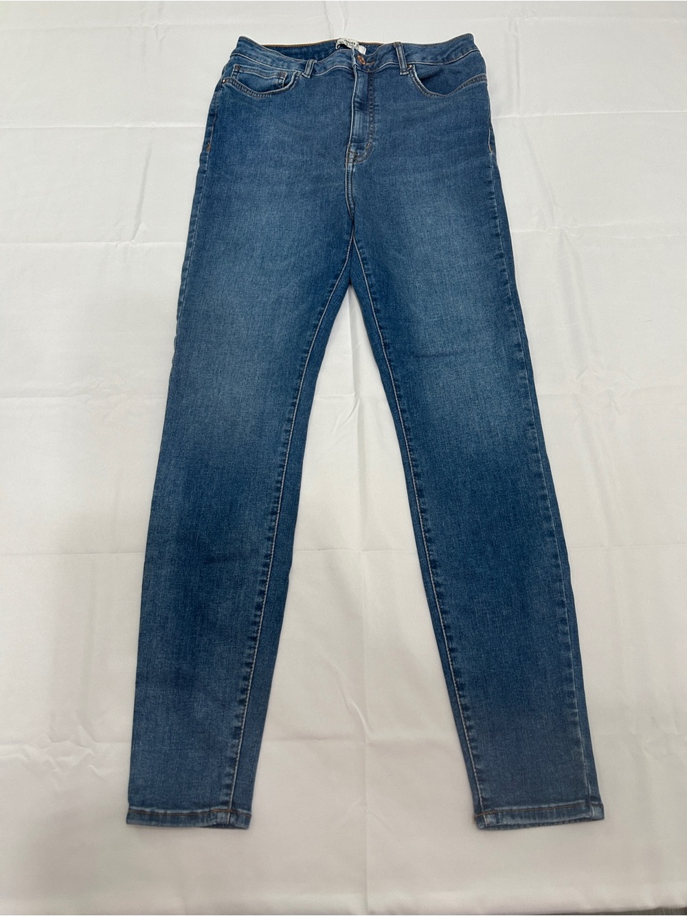 Women’s Forever 21 Medium Wash Skinny Jeans Size 29 Stretch Denim